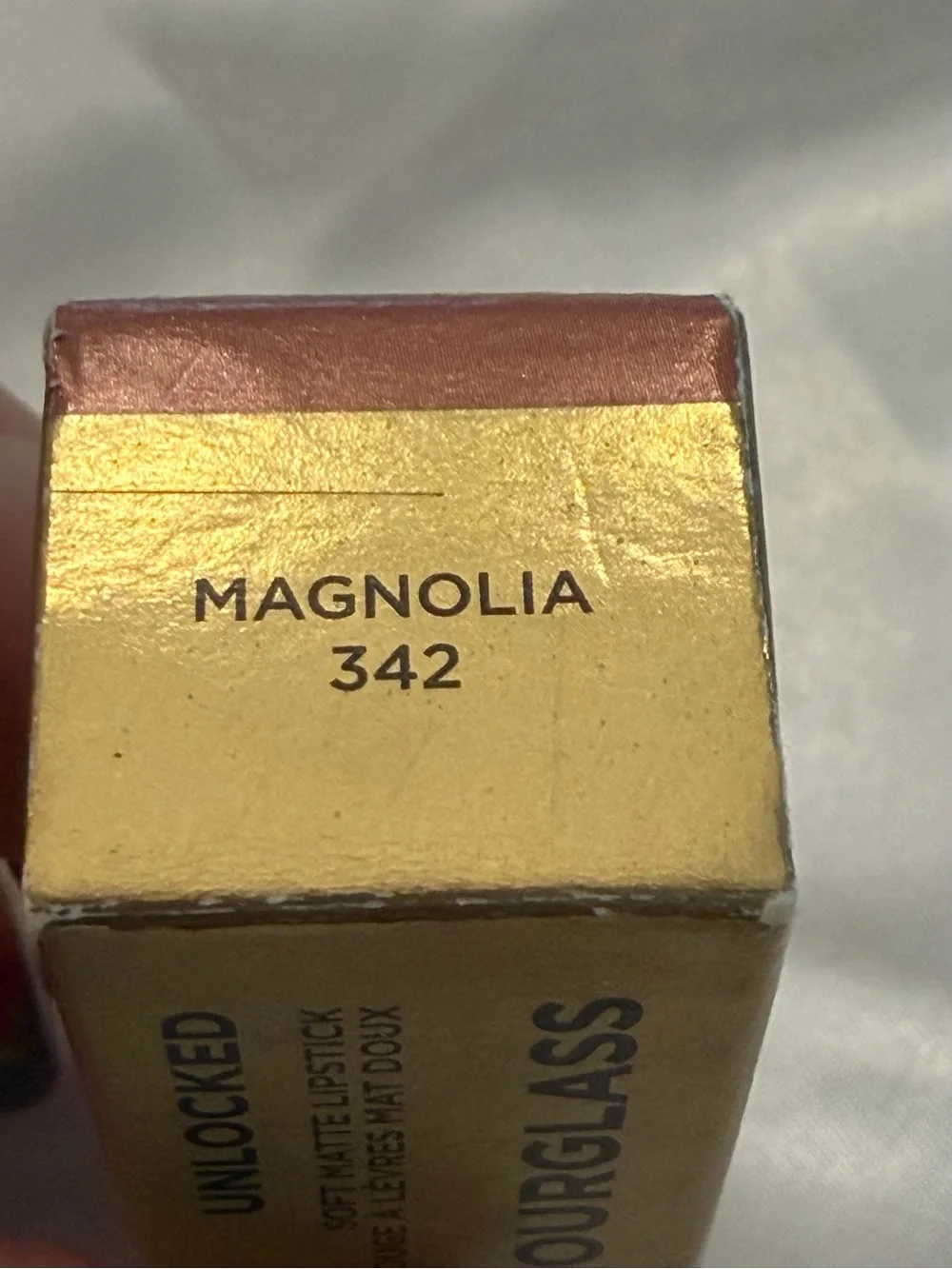 Hourglass Unlocked Soft Matte Lipstick 0.14 oz New MAGNOLIA 342